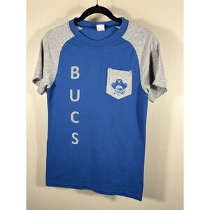 VTG 90s Augusta Sportswear Tampa Bay Buccaneers Raglan Pocket Shirt Sz Small (I)